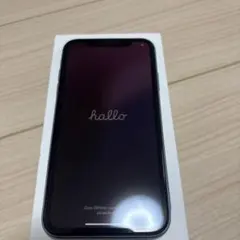 再iPhone XR ブルー 64GB 箱あり SIMロック解除済み 動作良好