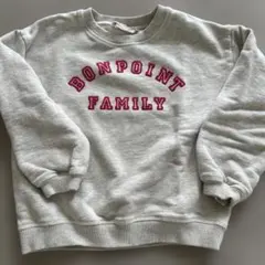 BONPOINT トレーナー 8A グレー