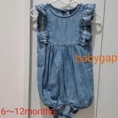 babygapデニムロンパース  6～12months   60サイズ