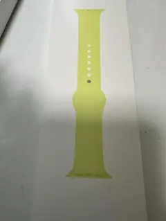Apple Watch 42mm ネオンイエロースポーツバンド S/M