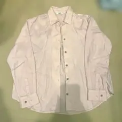 UNIQLO ソフトフランネルスキッパーシャツ　ピンク S