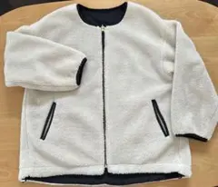 グローバルワーク　リバーシブルボアブルゾン