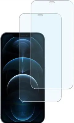 iPhone 12 Pro / iPhone12用 ガラスフィルム 2枚