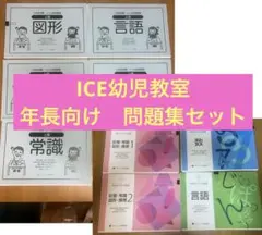 ICE幼児教室　問題集セット 2026年最新】アイシーイー幼児教室の人気アイテム - メルカリ