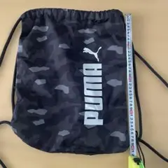 PUMA 迷彩柄 ナップザック 約23×29cm