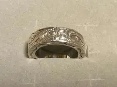 SV925 プルメリア リング 9.61g ハワイアンジュエリー 7.5号