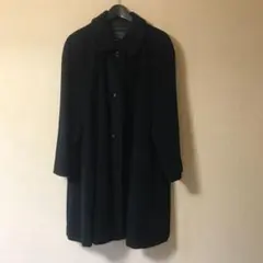 美品。アンゴラ100 %デザインコート黒☆SANYOのサムネイル