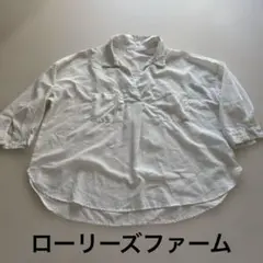 ローリーズファーム　スキッパーシャツ　シャツ　七分袖 夏のサムネイル