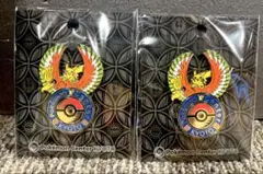 ポケモンセンター京都限定　ロゴピンズ　2個セット　ホウオウ　kyoto