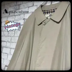 アクアスキュータム ステンカラーコート