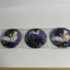 HUNTER×HUNTER クロロ　ホログラム缶バッチ　3個セット