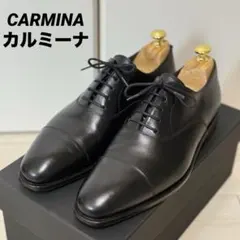 美品 タニノクリスチー 7M 25.5cm程度 内羽根ストレートチップ 黒