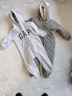 GAP ベビー カバーオール ロンパース 80cm 12-18M 冬 2点セット