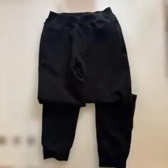 UNIQLO ユニクロ ロングパンツ ブラック 150cmのサムネイル