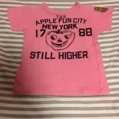 デニム　ダンガリー　 Tシャツ ピンクのサムネイル