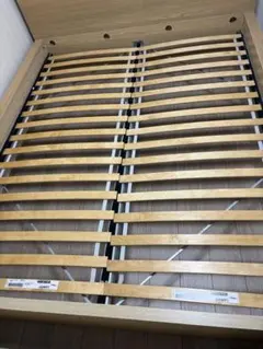 ベッドフレーム IKEA MALM クイーンサイズ　マッドレス HOVAG