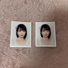 佐々木舞香 idフォト 2枚セット 魔法少女