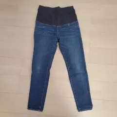 LEPSIM　マタニティデニムブルー スキニージーンズ