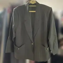 HIGH SENSE Ladies Fashion ジャケット15号モスグリーン