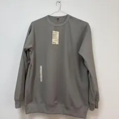 グレー クルーネック Tシャツ Lサイズ