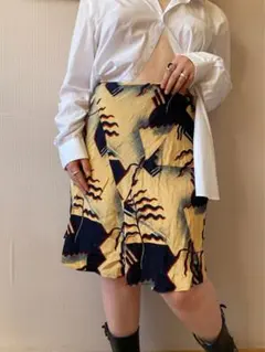 RALPH LAURENフラワーデザイン シルク フリルスカート RALPH LAURENフラワーデザイン シルク フリルスカート - メルカリ