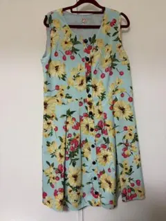 Rose Tiara 花柄ノースリーブワンピース