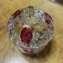 オールドバカラ ローザスミュルティプル☆ボンボニエール蓋物 - メルカリ