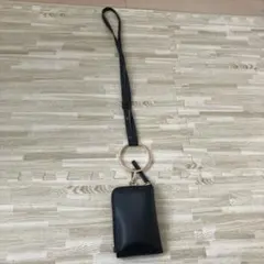 ブラック 黒ショルダーバッグ 合成皮革