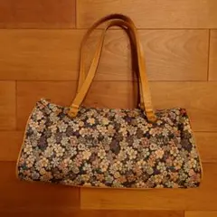 dans le sac DESIGNE ボストン ハンドバッグ 手提げ 花柄