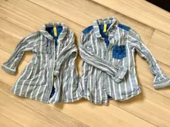 ストライプシャツ・ブラウスセット