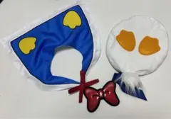 ドナルド　パルパルーザ　ドナパル　ベレー帽子 クリップ 付け襟