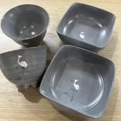 たち吉 さぎ絵 四方小鉢 5枚セット - メルカリ