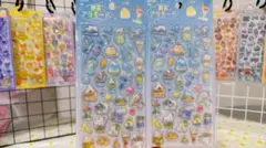 残りわずか！国内メーカー正規品♡喫茶アラモード 立体シール 2枚セット