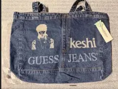 Hyunjin ヒョンジン Guess Jeans 原宿限定 デニムトートバッグ - メルカリ