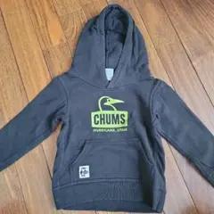 CHUMS キッズ パーカー ブラック 110cmのサムネイル
