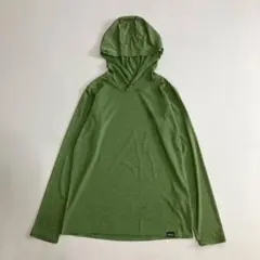 パタゴニア キャプリーン クールフーディ パーカ ラッシュガード 水陸 XS 緑