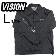 VISION ストリートウェア ナイロンジャケット Lサイズ ブラック