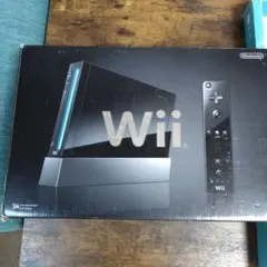 Nintendo Wii 本体 ブラック コントローラー付き