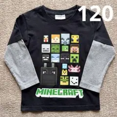 Minecraft 長袖Tシャツ 120