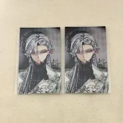 あくねこ　バレンタイントレカ風カード　シロ