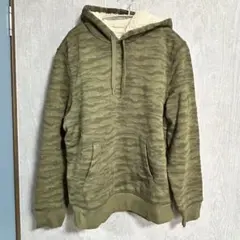 amazon essentials 裏ボアパーカー L 迷彩柄 新品未使用