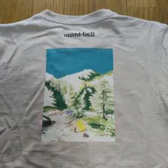mont-bell Tシャツ バックプリント XSのサムネイル