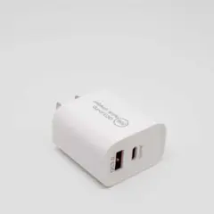 20W USB-C＆USB-A 2ポート タイプC 急速充電器