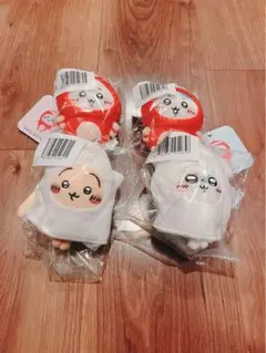 【新品未開封タグ付き】ちいかわたこイカくじ D賞 たこイカマスコット 4点セット