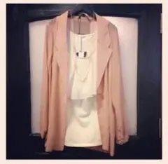 シフォンルーズジャケット♡美品