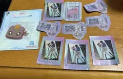 プリキュア一番くじ g賞　G賞　ラバークリップ　h賞 H賞　ステッカー　ナッツ