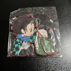 鬼滅の刃 竈門炭治郎 竈門禰豆子 ラバーストラップ