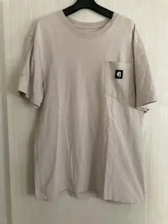 Hurley X カーハート ブラウンベージュ ポケット Tシャツ