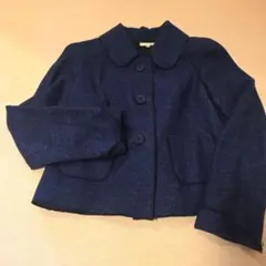 PAULE KA ネイビー ショートジャケット 36のサムネイル
