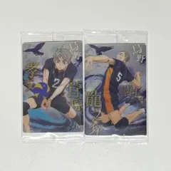 《ハイキュー!!》ウエハースカード 菅原孝支/田中龍之介